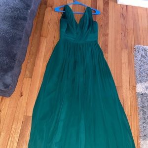 Emerald Dessy Collection Bridesmaid Dress